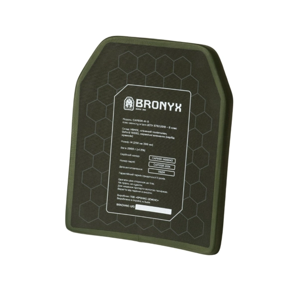 Бронеплита BRO-CAP6R-M-SIC-B