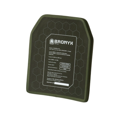 Бронеплита BRO-CAP6R-M-SIC-B